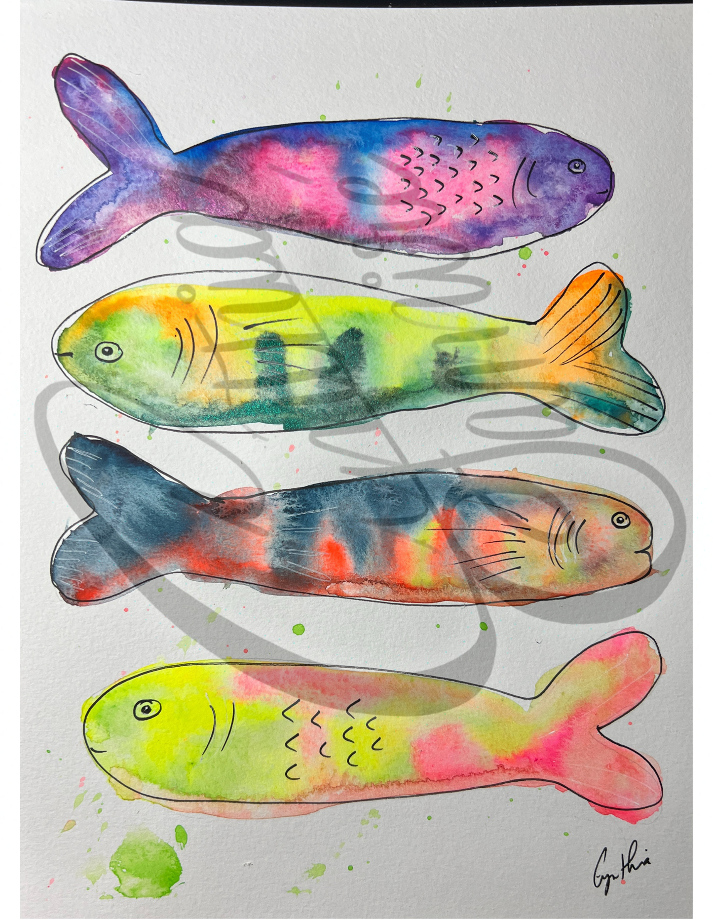 Poissons fluo